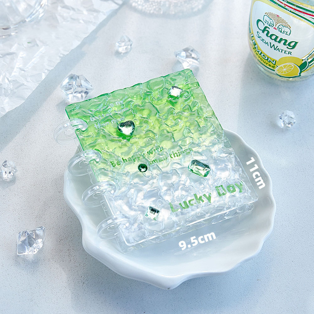 Kpop Photo Card Binder 3 Inch - Water Ripple Gradient Acrylic Photocard Binder