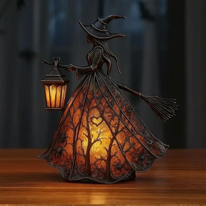 Witch Resin Tabletop Night Lig - Movies recension och pris