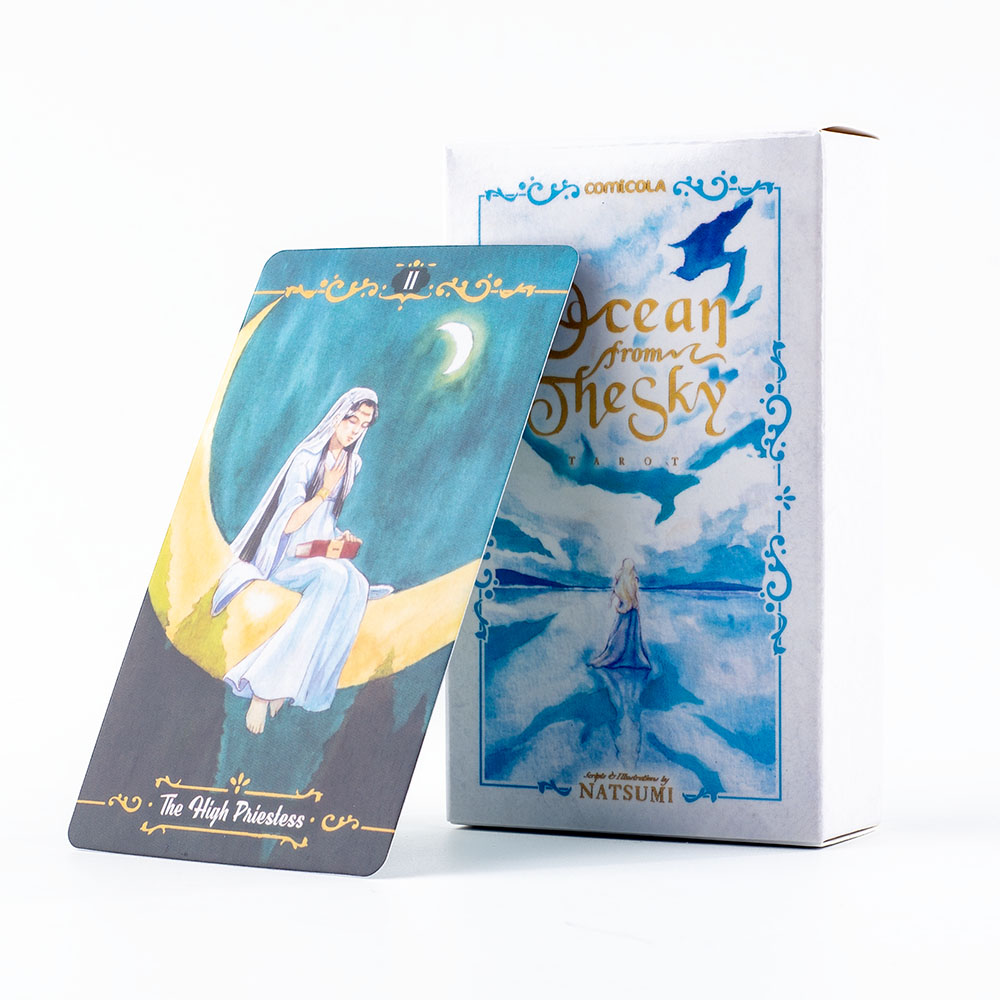 10.3*6cm Hand-Painted Watercol - Tarot Deck With Guidebook recension och pris