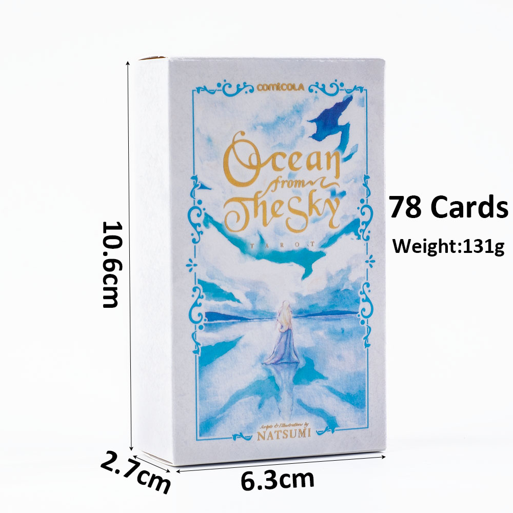 10.3*6cm Hand-Painted Watercol - Tarot Deck With Guidebook recension och pris