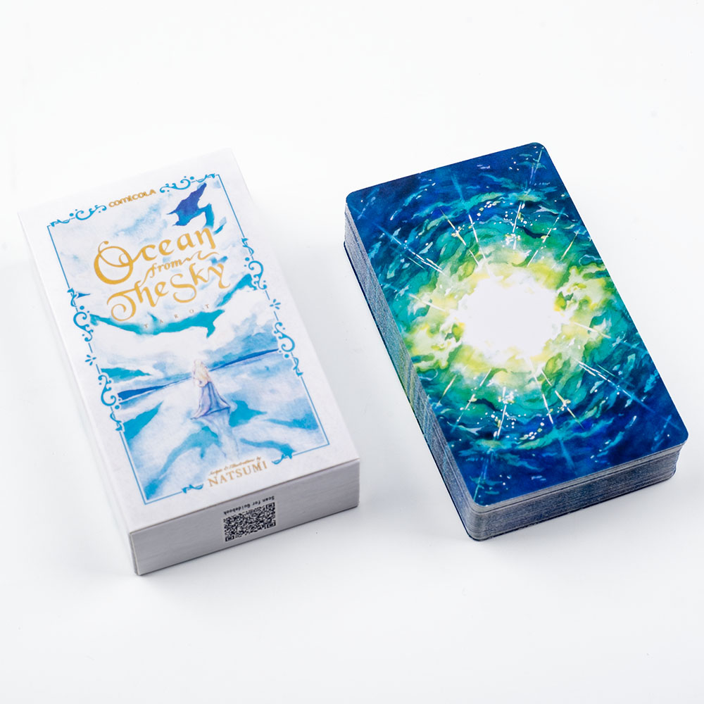 10.3*6cm Hand-Painted Watercol - Tarot Deck With Guidebook recension och pris