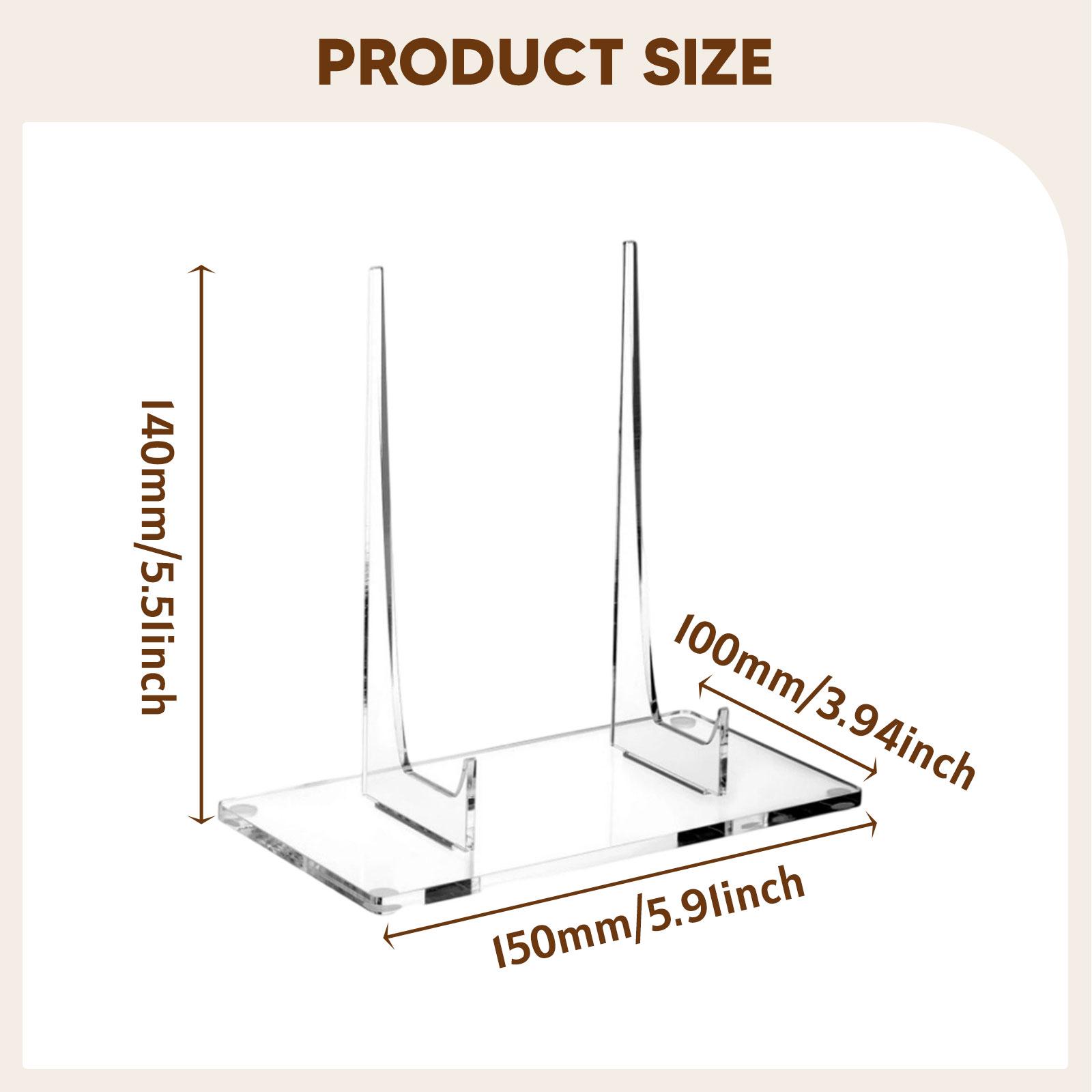 Display Stand Acrylic Clear Pl - Clear Acrylic Book Stand Holder recension och pris
