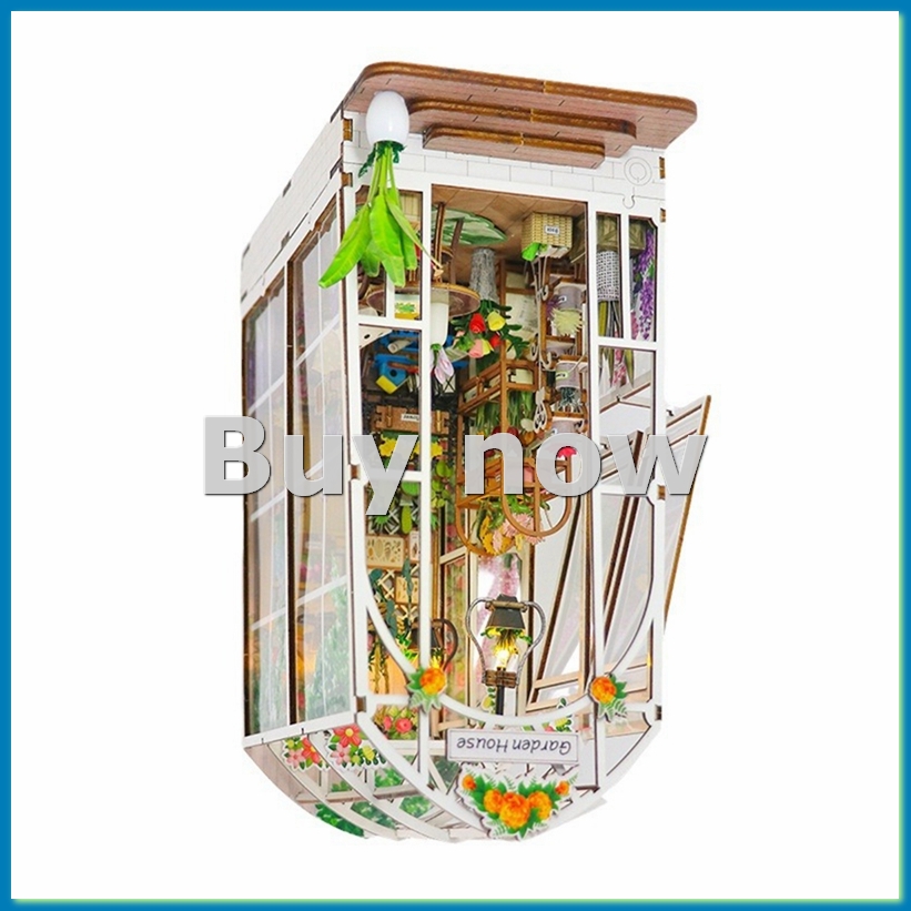 Book Nook Kit DIY Miniature Ho - Books recension och pris