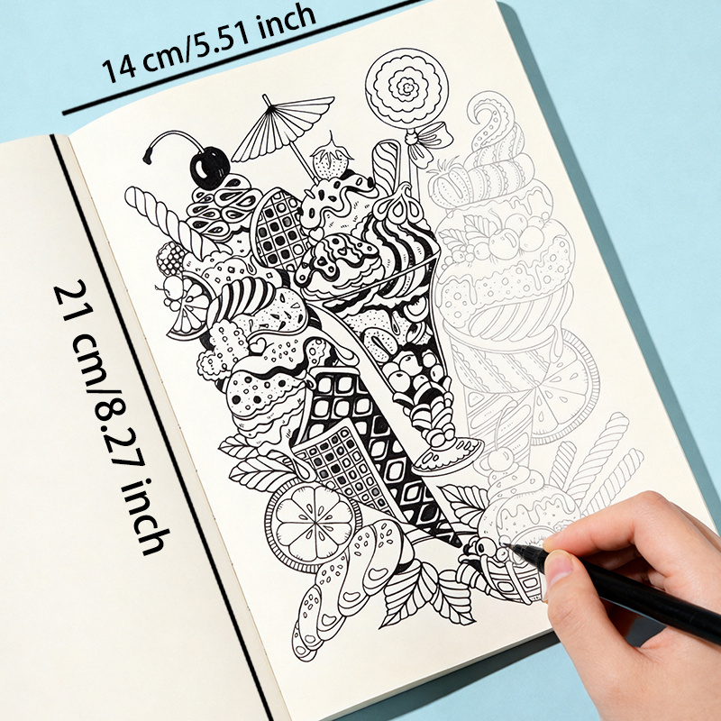 One Adult Stress Relief Hand D - Adult Coloring Book Stress Relief recension och pris