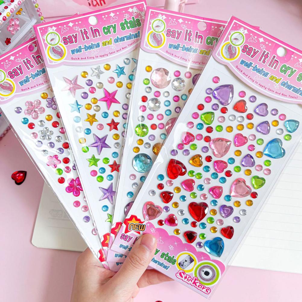Self-Adhesive Face Rhinestones - Music recension och pris