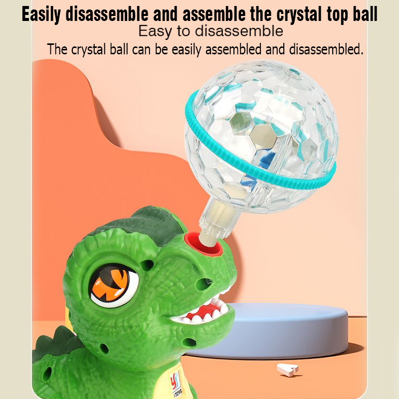 Electric Dinosaur Top Ball Toy - Music recension och pris