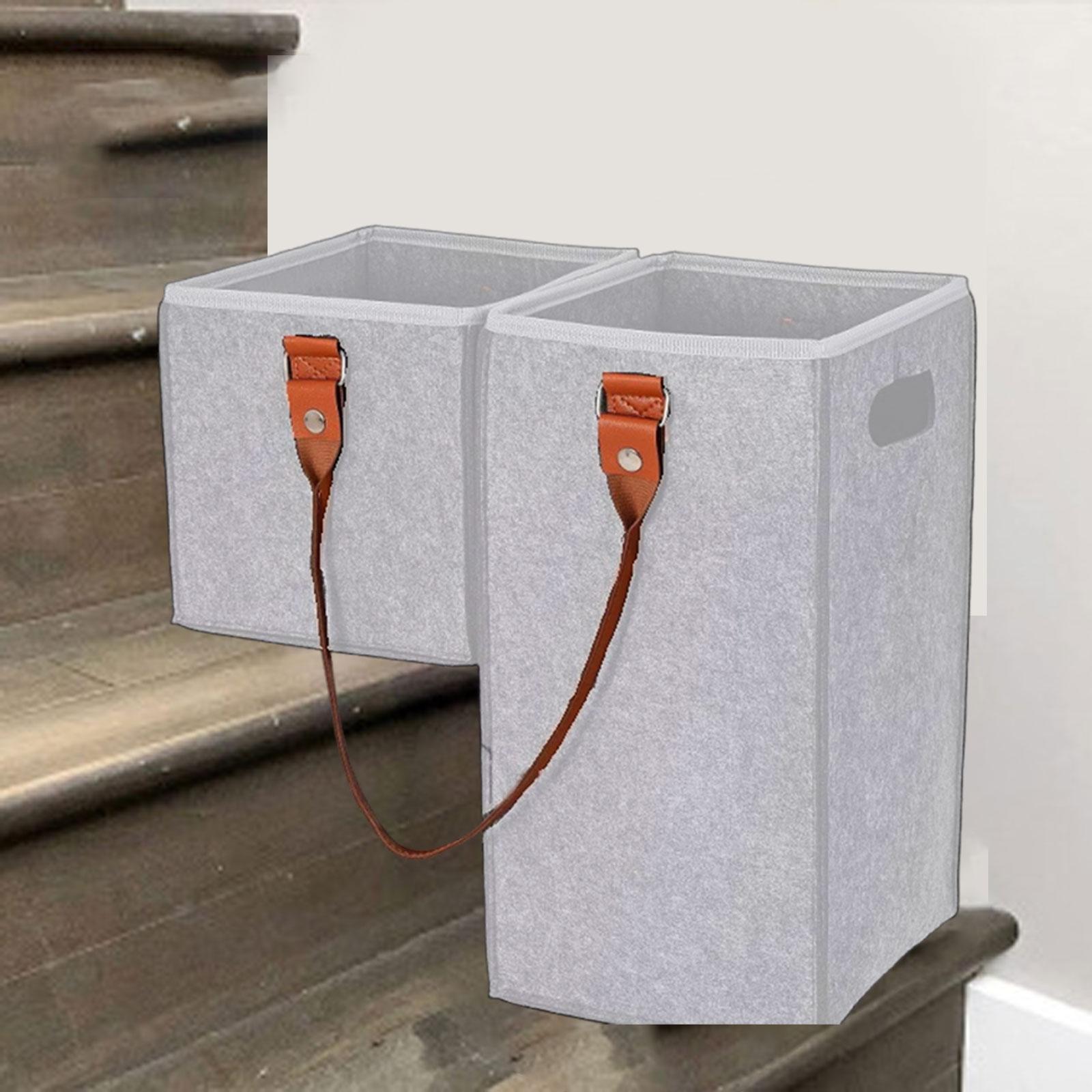 Felt Stair Storage Basket Bag  - Books recension och pris