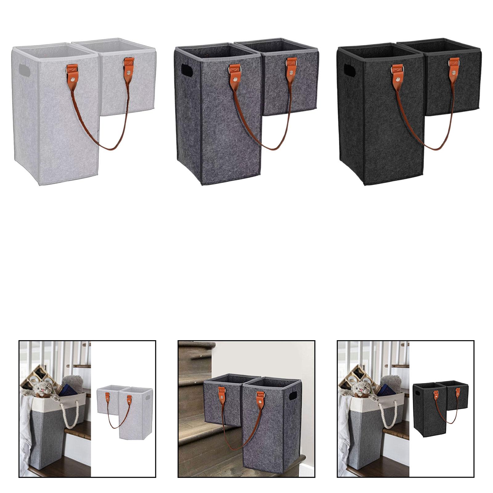 Felt Stair Storage Basket Bag  - Books recension och pris