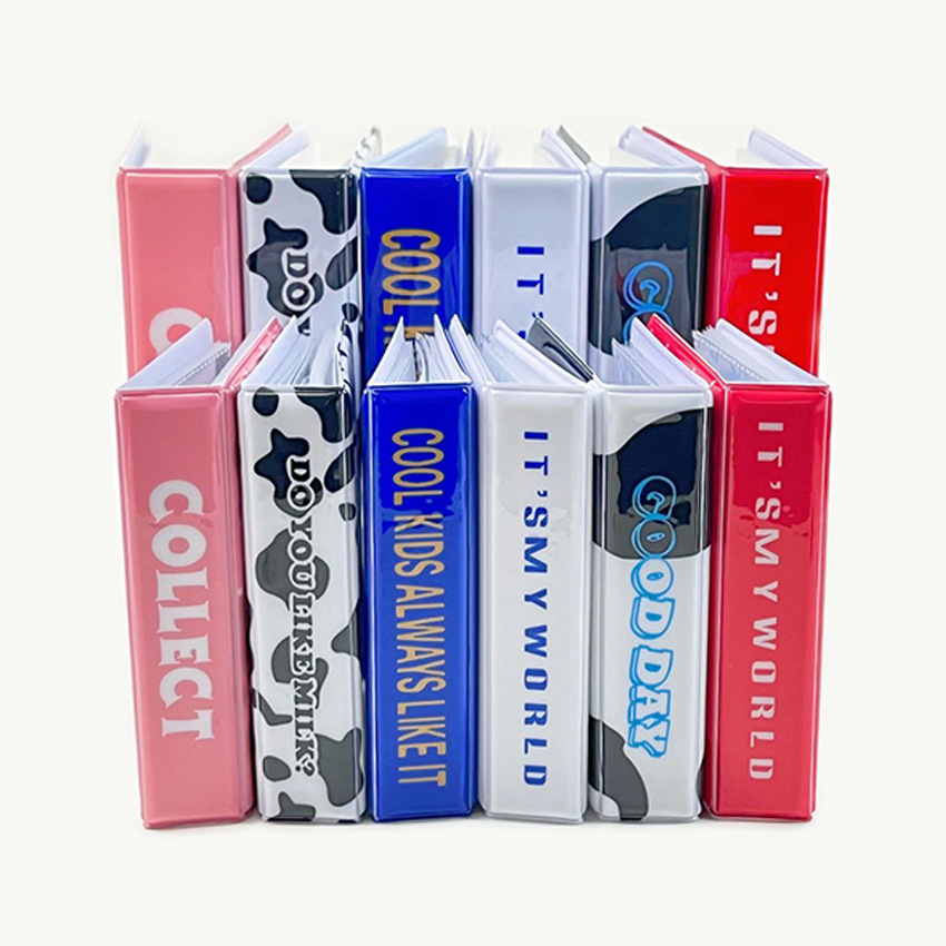 Korean INS Cow Hollow Heart 3  - Kpop Photo Card Binder 3 Inch recension och pris