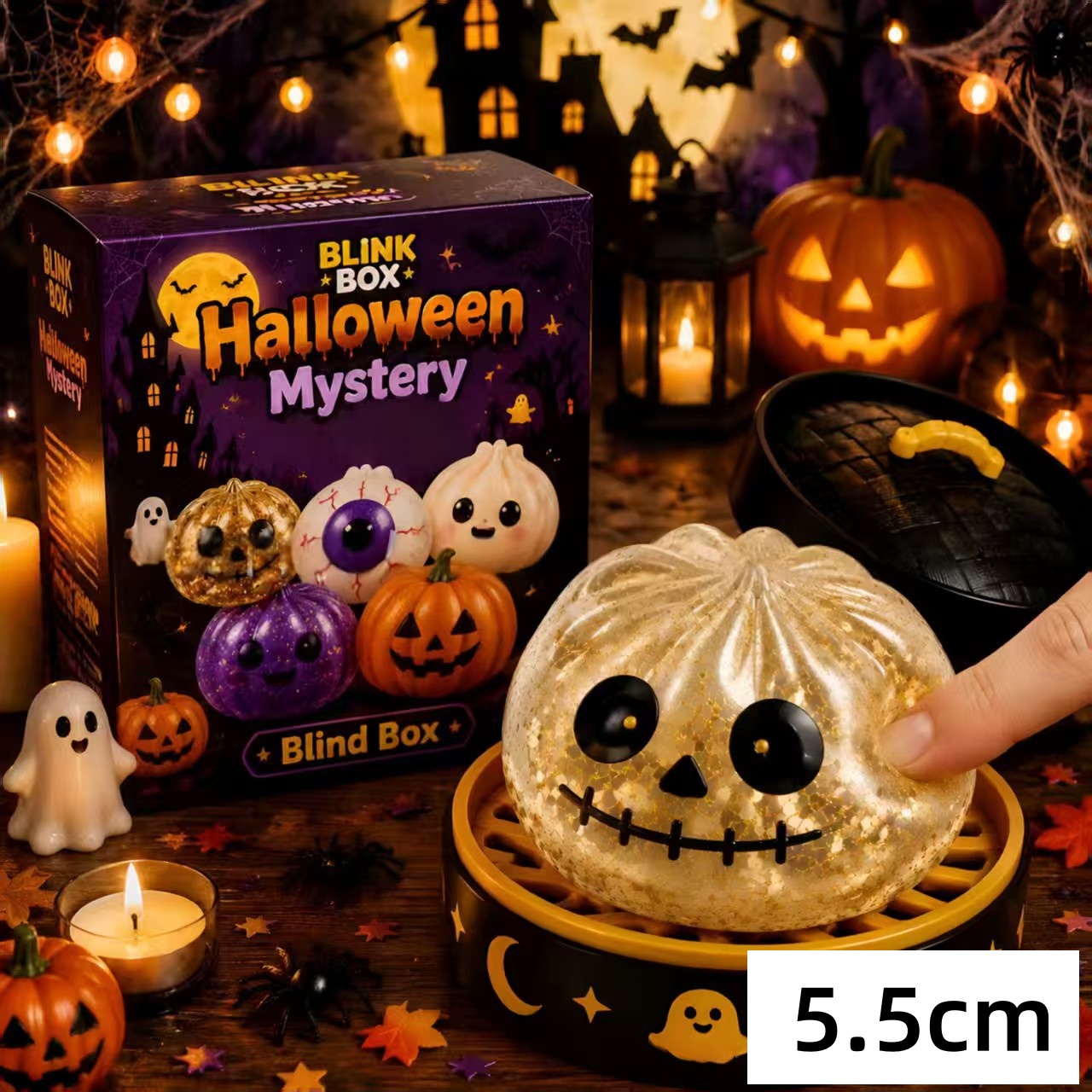 hot 5.5cm Halloween Ghost Pinc - Music recension och pris