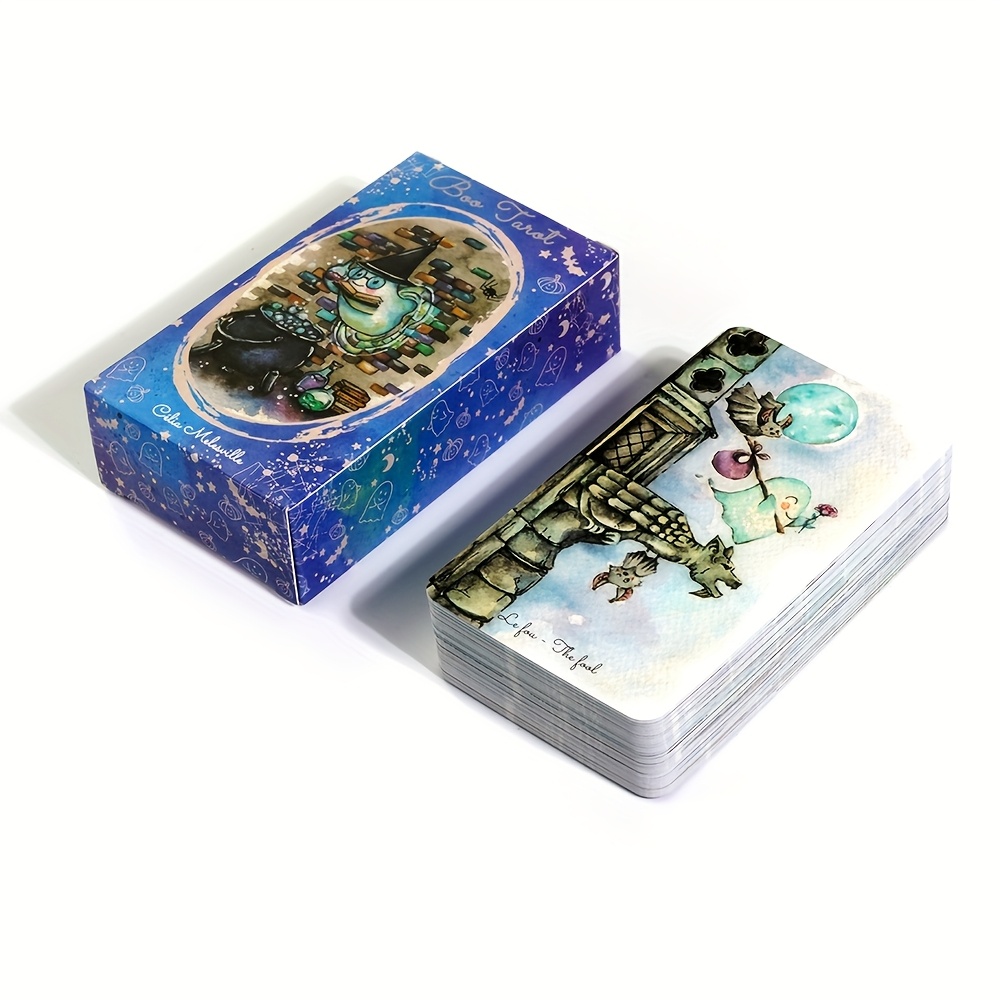 Boo Tarot Deck Ghosts Ghost Re - Tarot Deck With Guidebook recension och pris