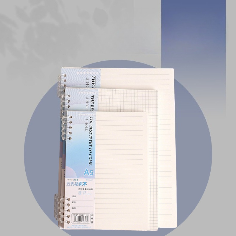A4 B5 A5 Loose Leaf Notebook R - A5 Spiral Dotted Grid Notebook recension och pris